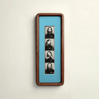 L’Instant — Cadre Photomaton en Noyer Bleu
